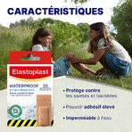 Elastoplast Plasturi impermeabile Extra rezistente 1 dimensiune 20pcs