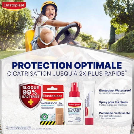 Elastoplast Plasturi impermeabile Extra rezistente 1 dimensiune 20pcs