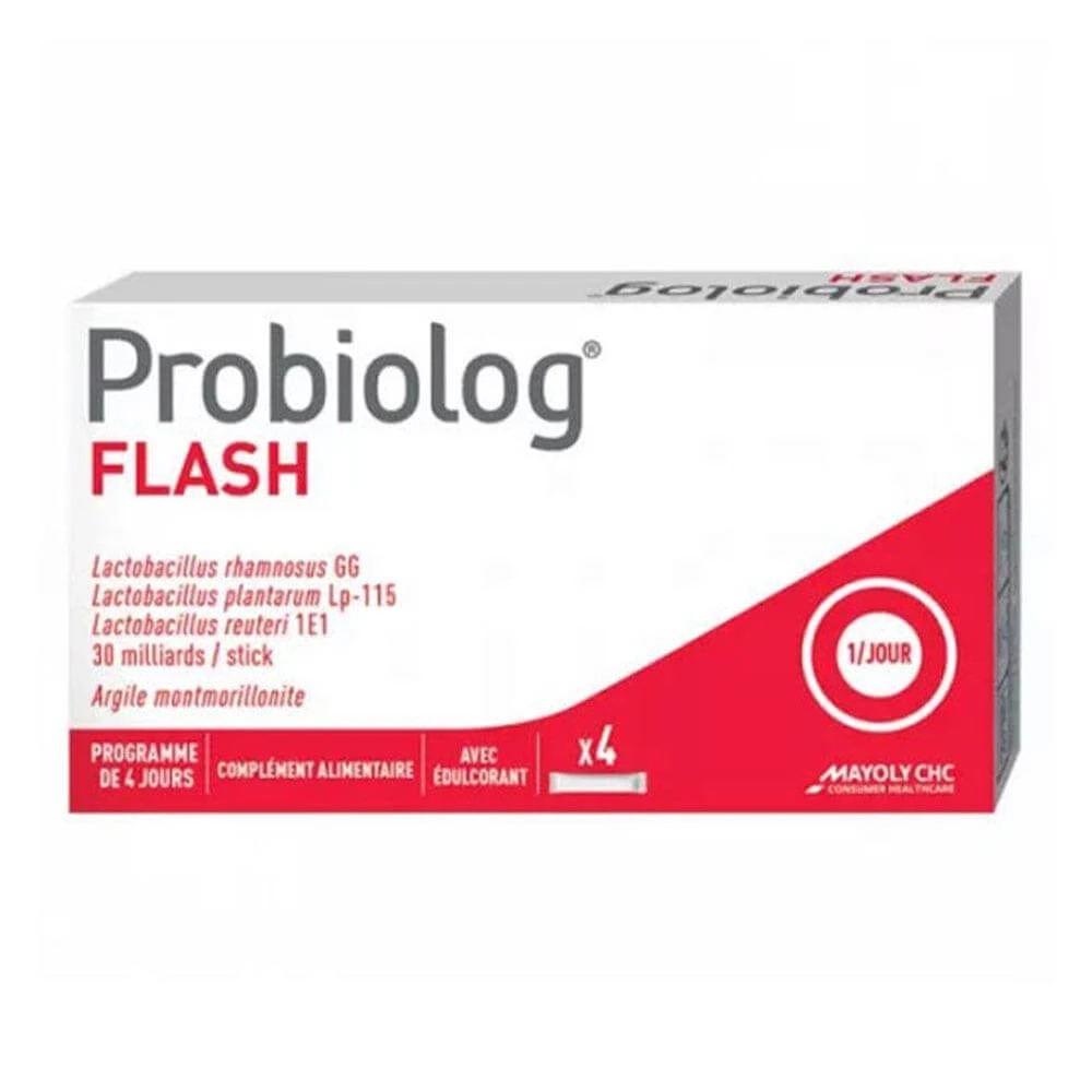 Mayoly Spindler Probiolog Flash 4 orodispersible Stäbchen