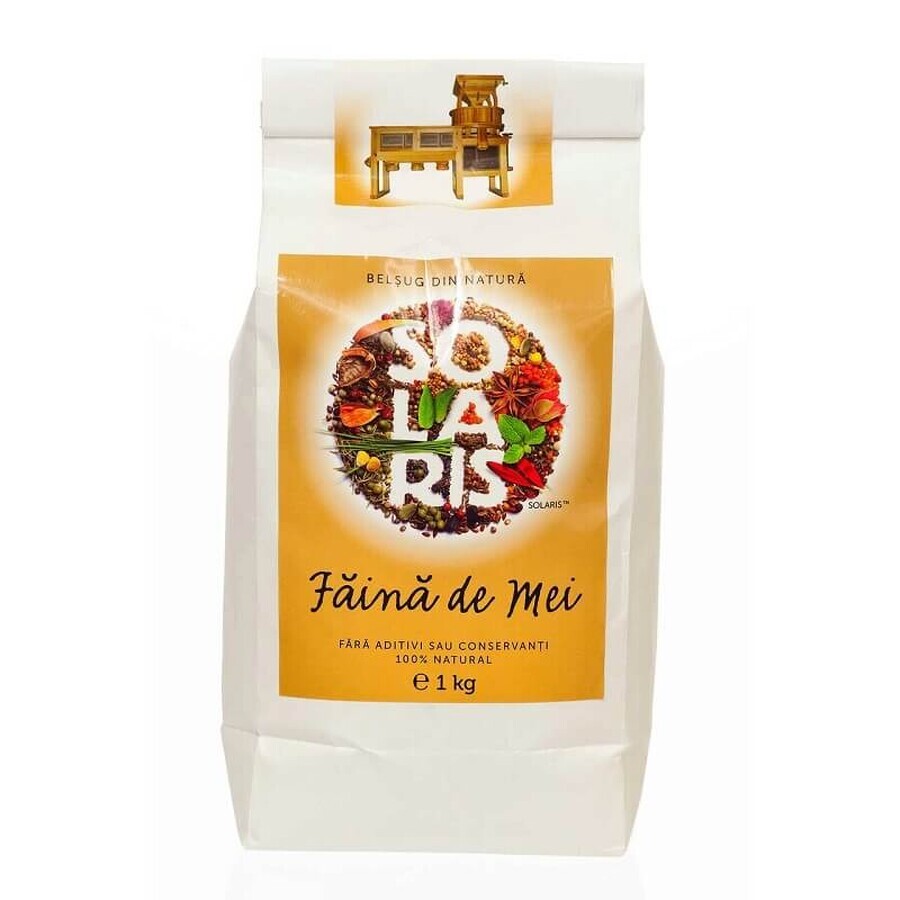 Harina de mijo integral, 1 kg, Solaris