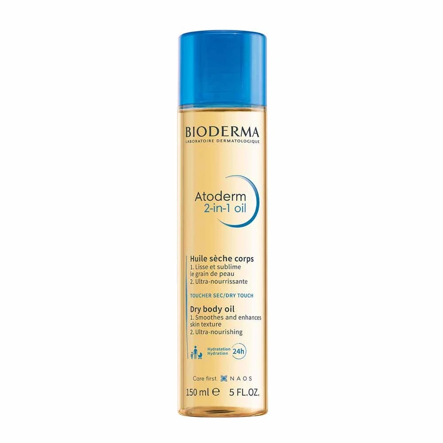 Bioderma Atoderm Dry Body Oil 2w1 150ml: ceny i cechy