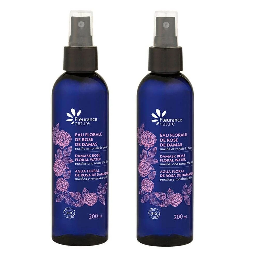 Fleurance Nature Eaux florales Rose 2x 200ml