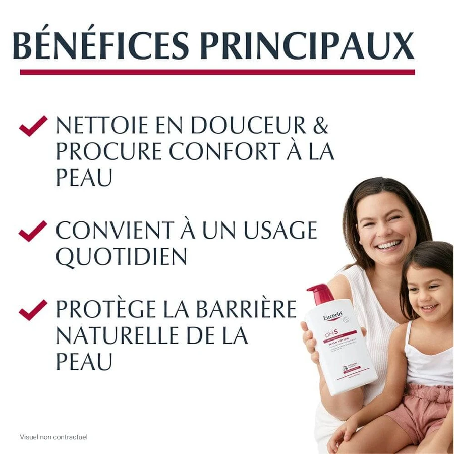 Eucerin Ph5 Reinigungsgel Empfindliche und trockene Haut 1L