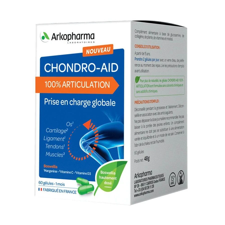 Arkopharma Chondro-Aid 100% Articulaciones 60 cápsulas