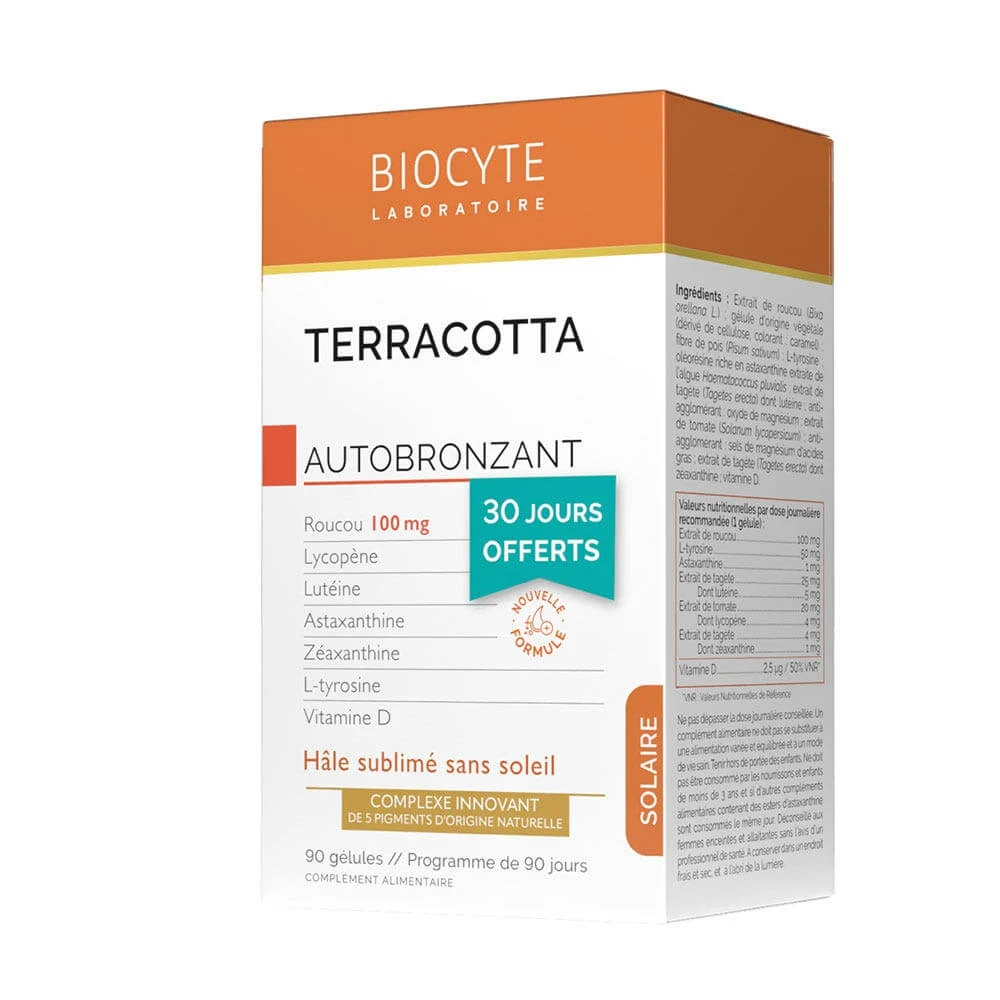 Biocyte Solari Cocktail Selbstbräuner Terracotta 90 Kapseln