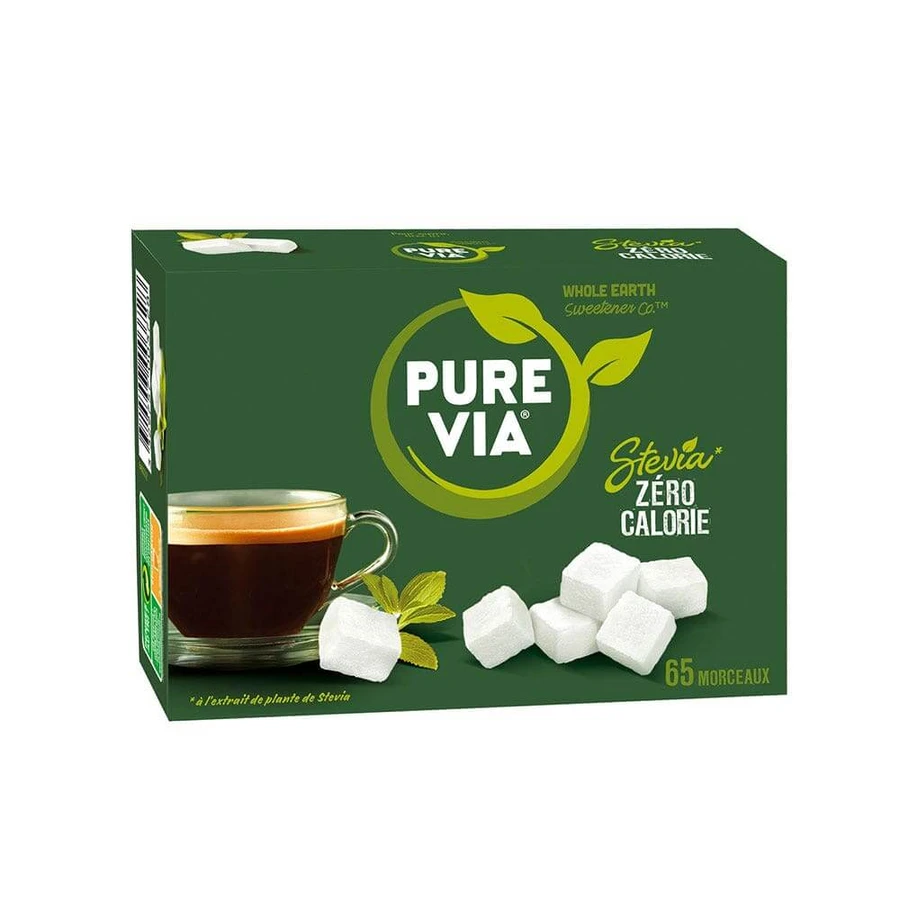 Pure Via Stevia Null Kalorien Zucker 65 Stück