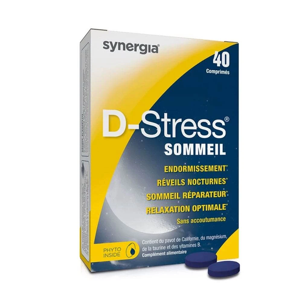 Synergia D-Stress Sleep 40 Tabletten