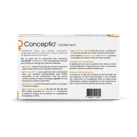 Granions Conceptio Stillen 60 Gelule