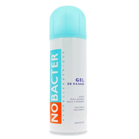 Nobacter Gel di Rasatura per Pelle Sensibile e Problematica 150 ml
