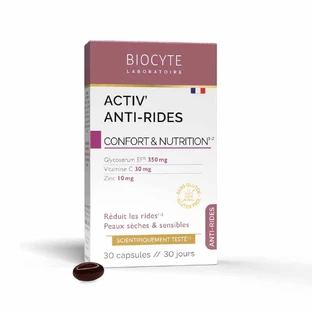 Biocyte Activ'Anti-rides Droge en gevoelige huid 30 Capsules