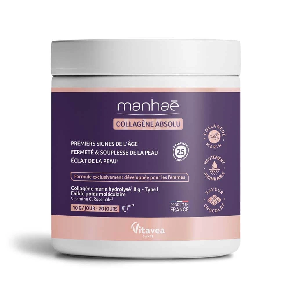 Manhaé Absolute Collagen Schokoladengeschmack 200g