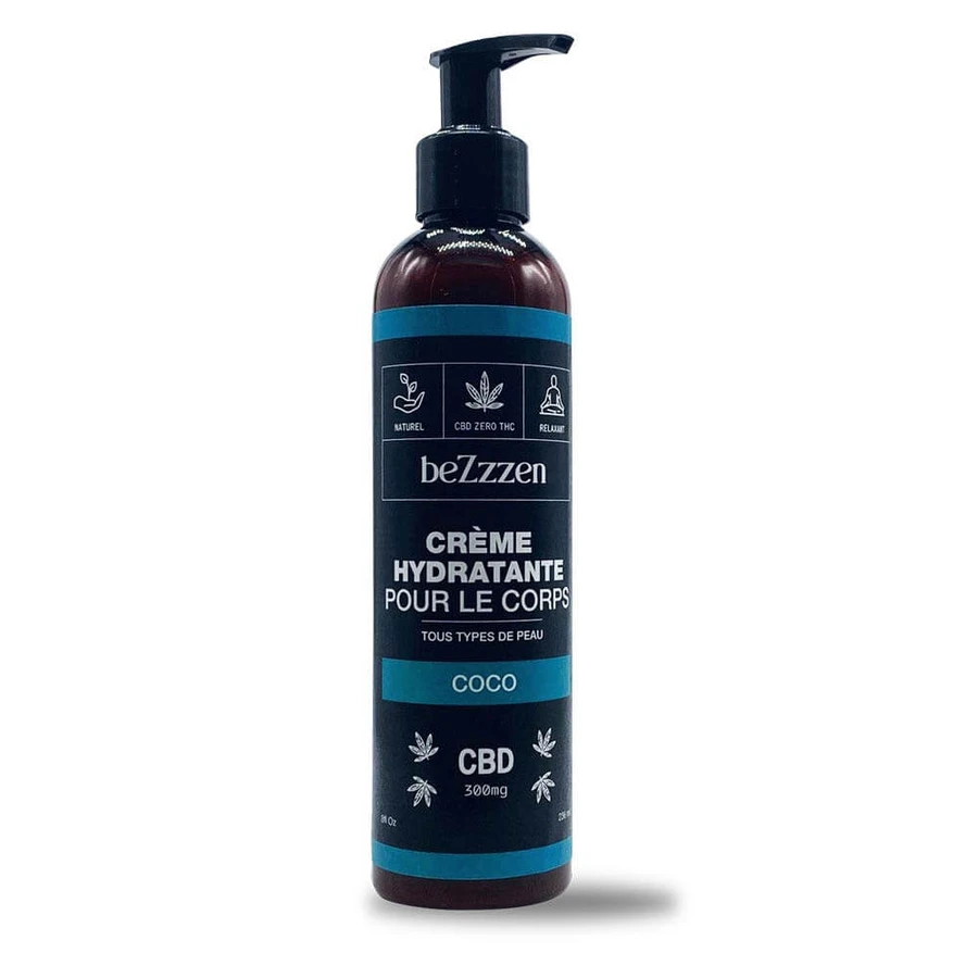 Bezzzen Feuchtigkeitsspendende Körpercreme mit Kokosnussduft für alle Hauttypen 100ml