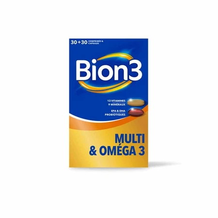 Bion3 Multi und Omega 3 30 Tabletten + 30 Kapseln