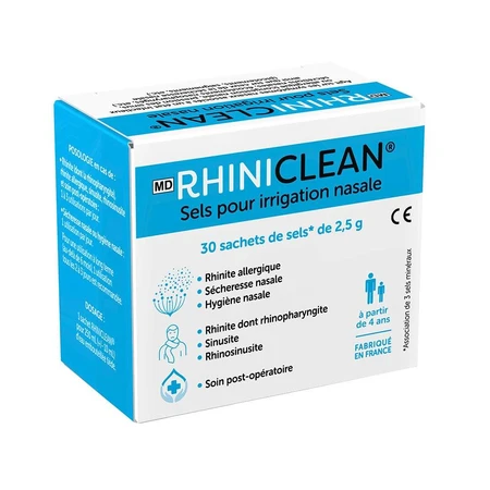 Rhiniclean Nasal Irrigation Salts Nasal rinse 30 2.5 g sachets