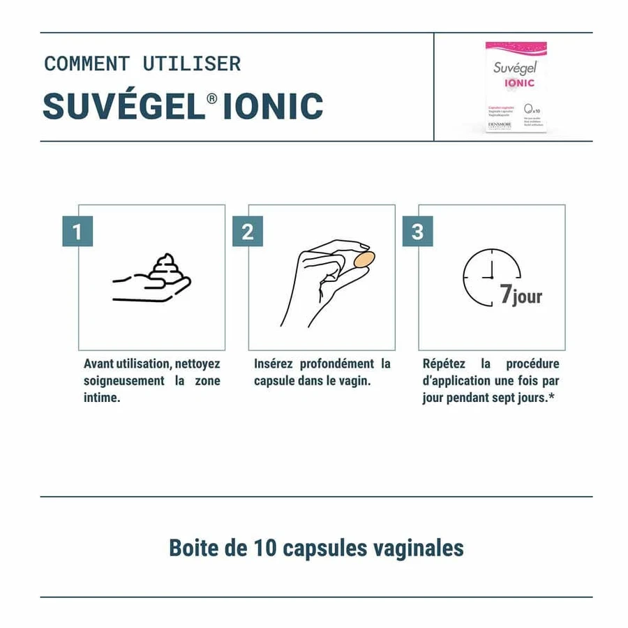 Densmore Suvegel Ionic 10 capsule vaginale