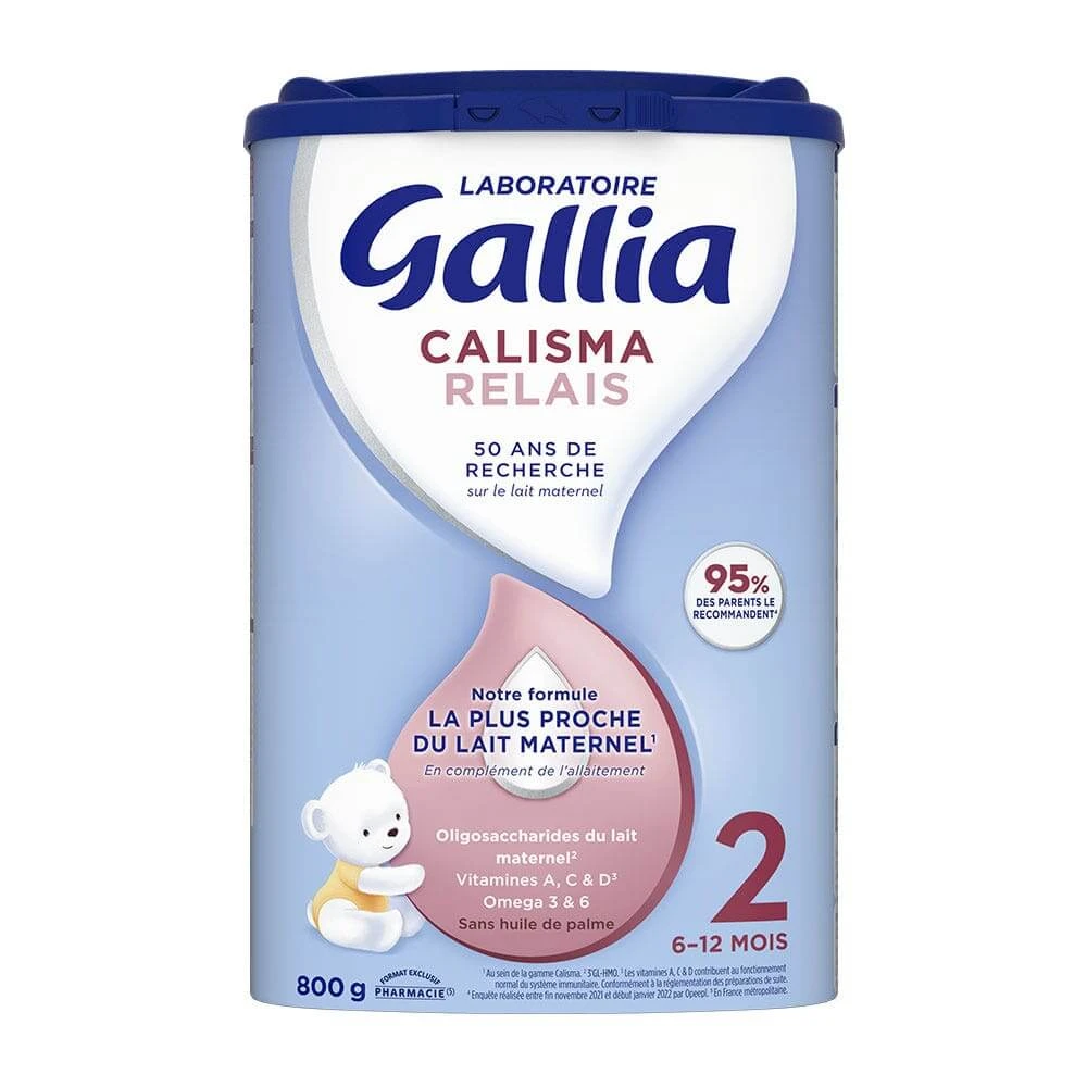 Gallia Calisma Milchpulver 2 - 6-12 Monate 800g
