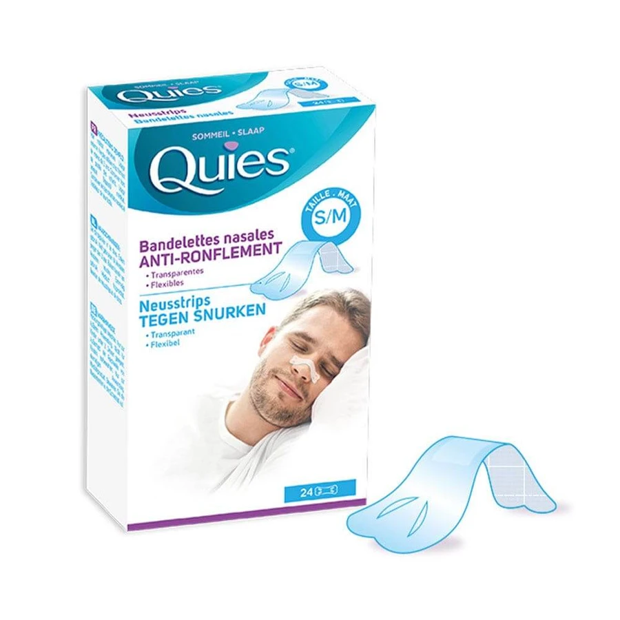 Quies Benzi nazale antizgomot mărimea S/M x24