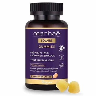 Manhaé Protecție solară 60 gume