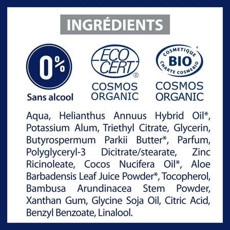 Etiaxil Antiperspirant Deodorant roll-on cu nucă de cocos Bio piele sensibilă 2x50ml