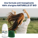 Etiaxil Antiperspirant Deodorant roll-on cu nucă de cocos Bio piele sensibilă 2x50ml