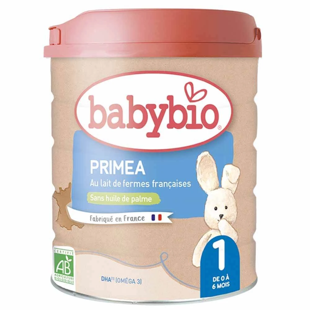 Babybio Primea 1 Bio-Milchpulver 0 bis 6 Monate 800g