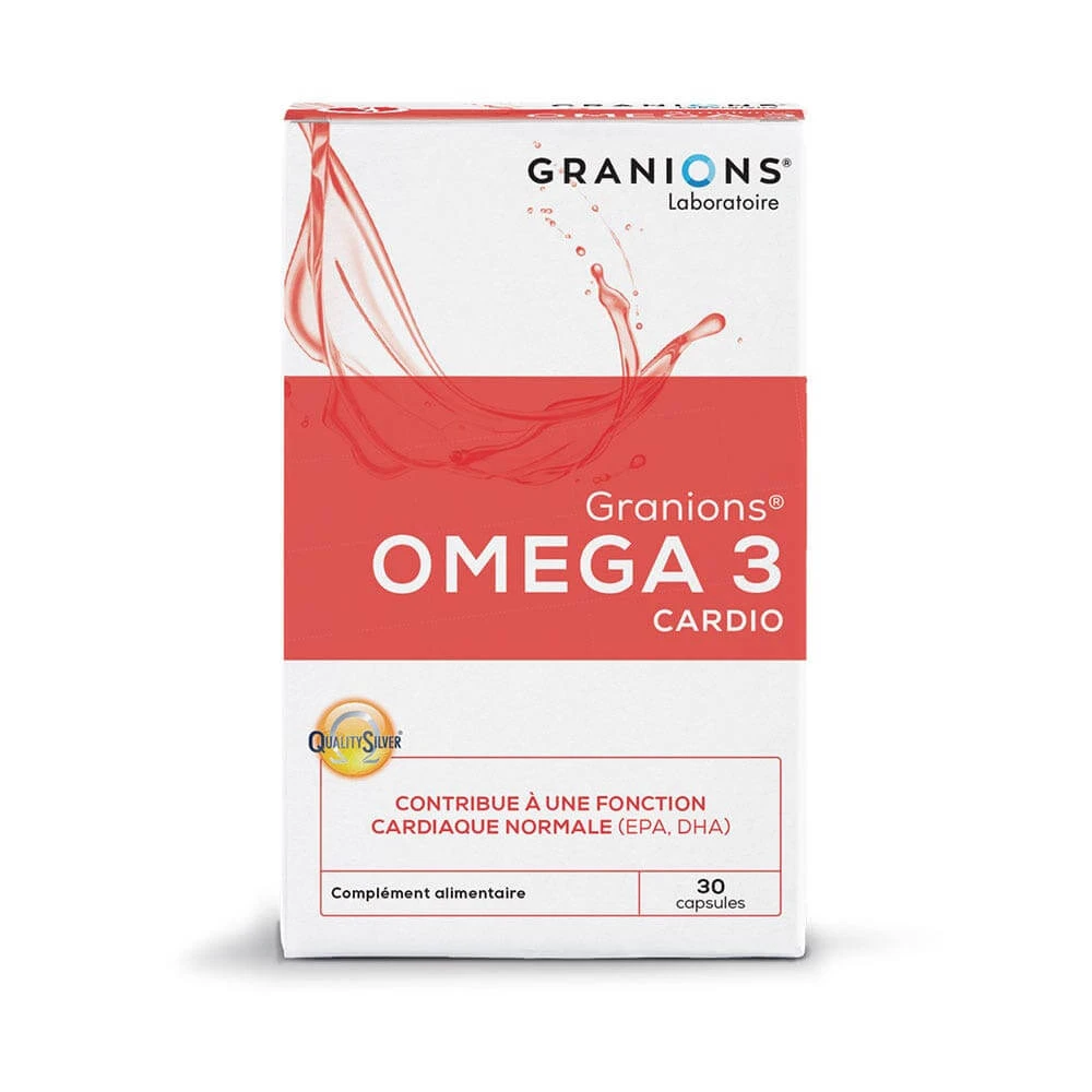 Granions Omega 3 Cardio 30 Kapseln