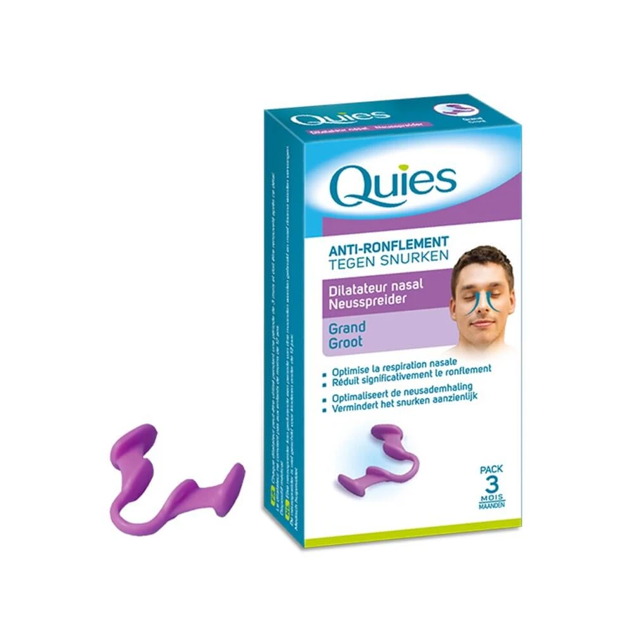 Quies Anti-Schnarch-Nasen-Dilatator Großpackung 3 Monate