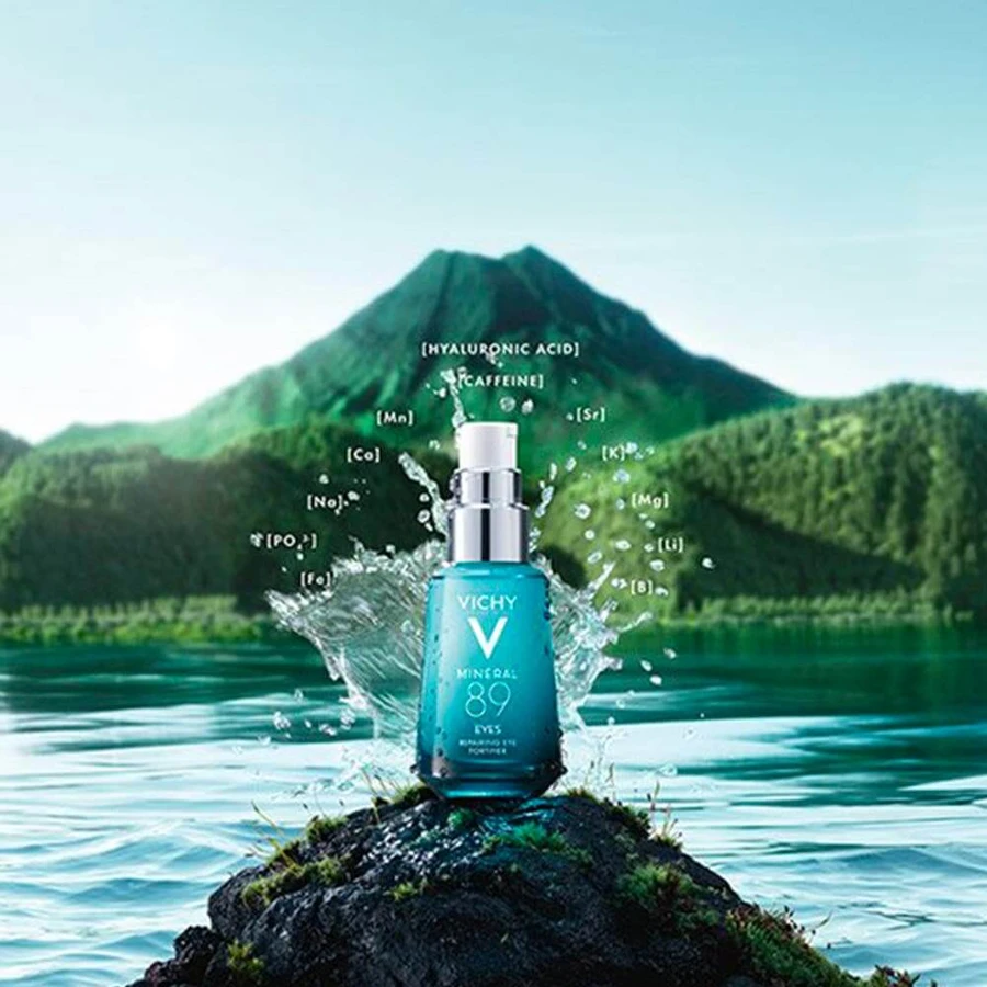 Vichy Mineral 89 Gel contorno de ojos fortificante y reparador con Ácido Hialurónico 15ml