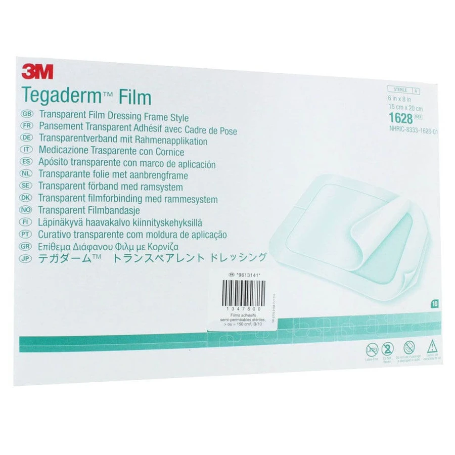 3M Tegaderm Filme Dressing 15cm X 20cm x10