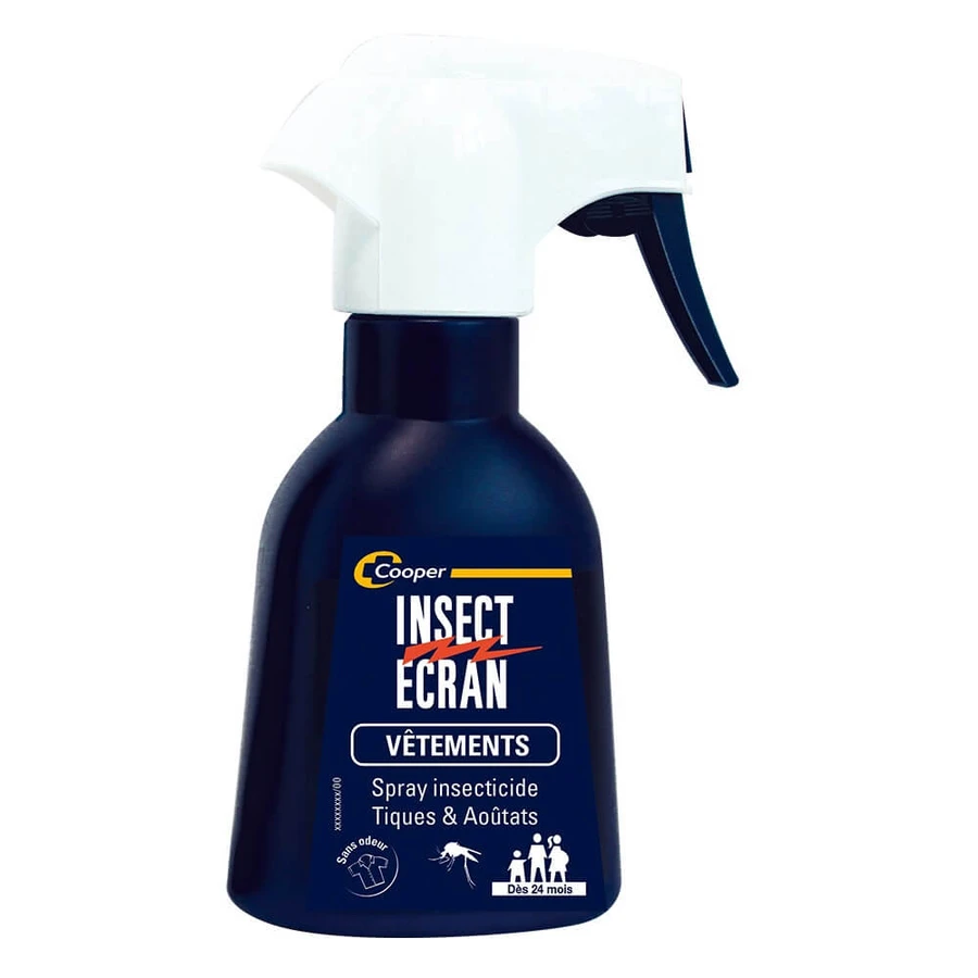 Insect Ecran 24 meses Spray insecticida inodoro contra garrapatas y mostaza 200 ml