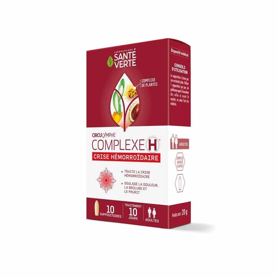 Sante Verte Circulymphe Complexe H 10 Zäpfchen