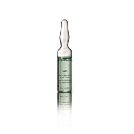 Fiolă cu concentrat pentru tenul ultra sensibil, SOS, 3 ml, Dr Grandel