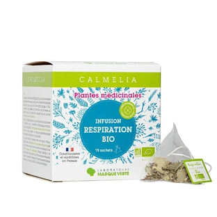 Calmelia Organic Infusion Respire 15 plicuri de ceai