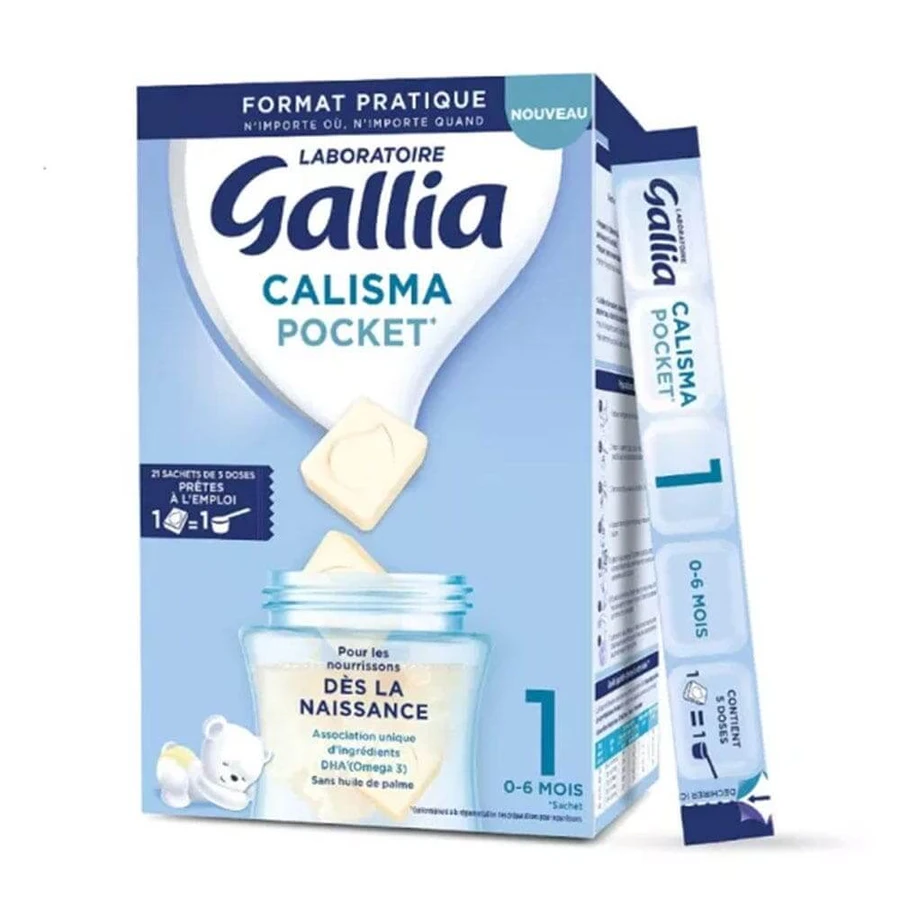 Gallia Calisma Pocket De la naștere 1 0 la 6 luni 21 pliculețe cu 5 doze