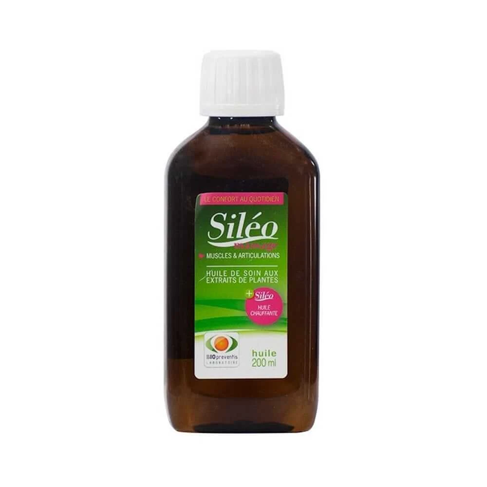Sileo Wärmendes Massageöl Biopreventis 200 ml