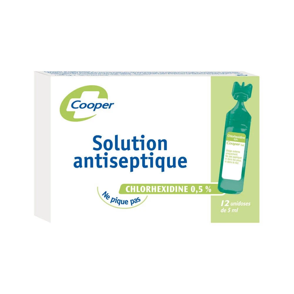 Cooper Antiseptische Lösung 12x5ml