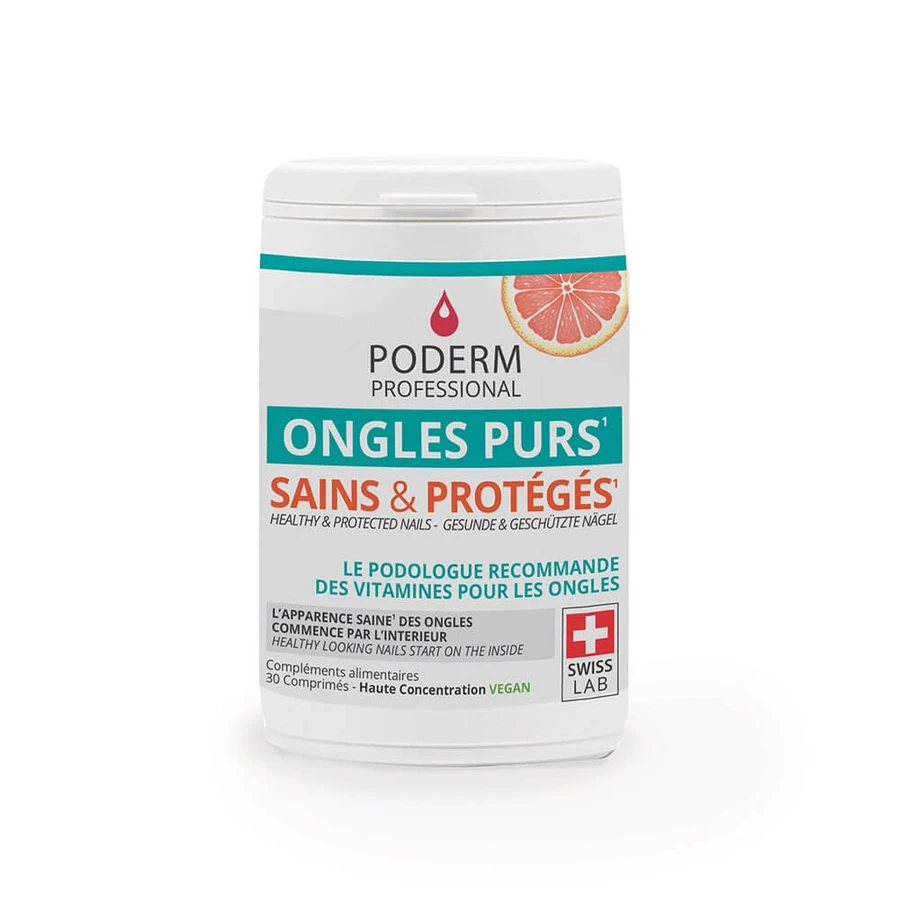 Poderm Pure Nails 30 comprimate