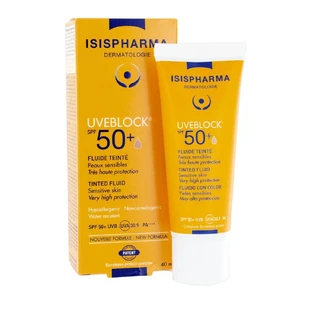 Isispharma Uveblock Fluid colorat Spf50+ piele sensibilă 40 ml