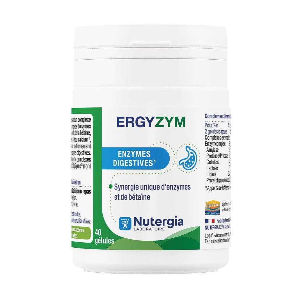 Nutergia Ergyzym Verdauungsenzyme 40 Kapseln