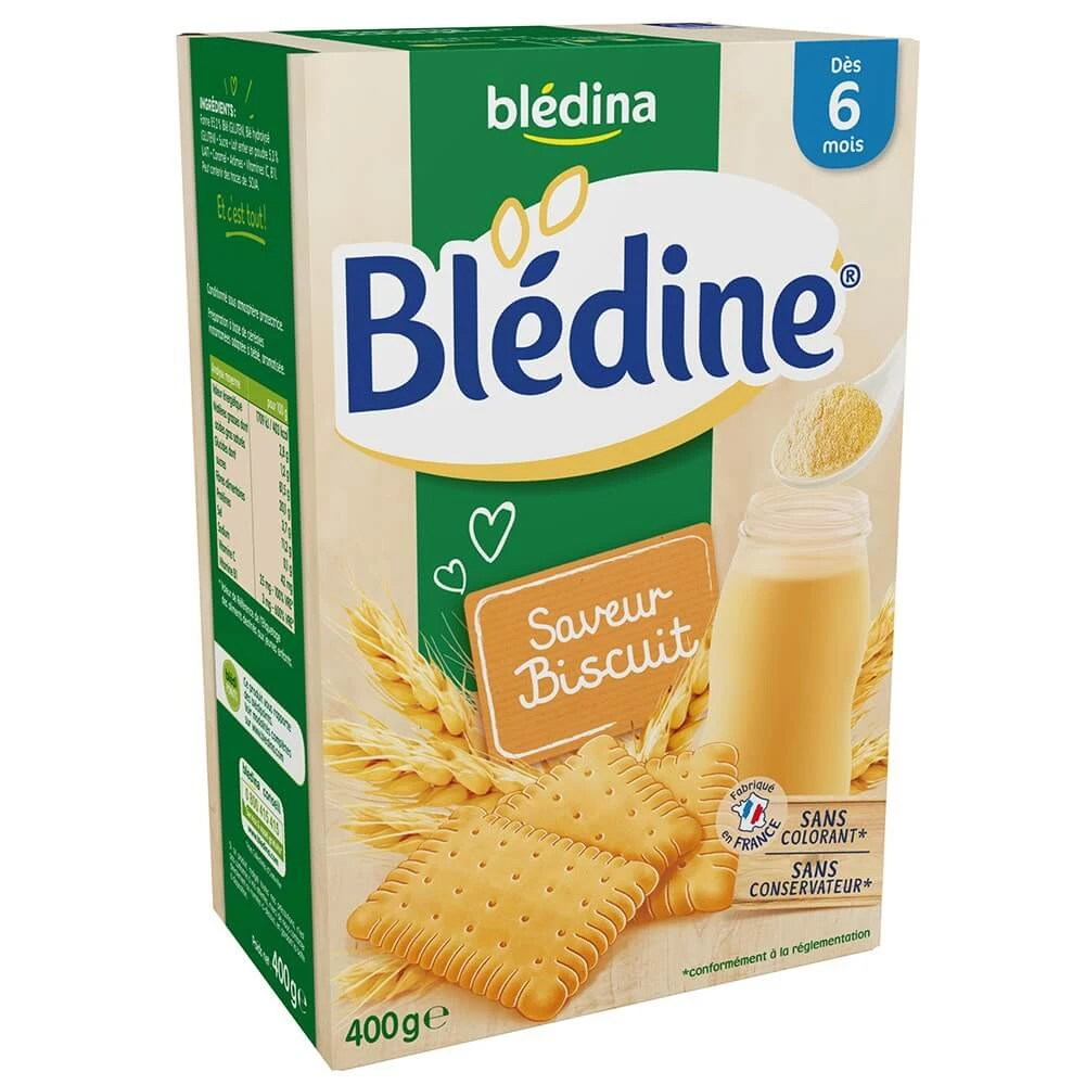 Blédina Getreidepulver Biskuitgeschmack Ab 6 Monaten 400g