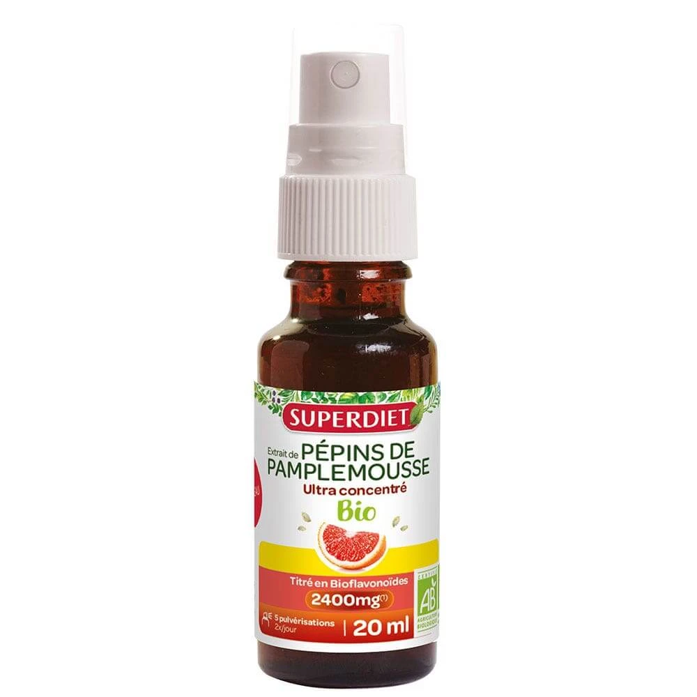 Superdiet Bio Grapefruitkernextrakt 20ml