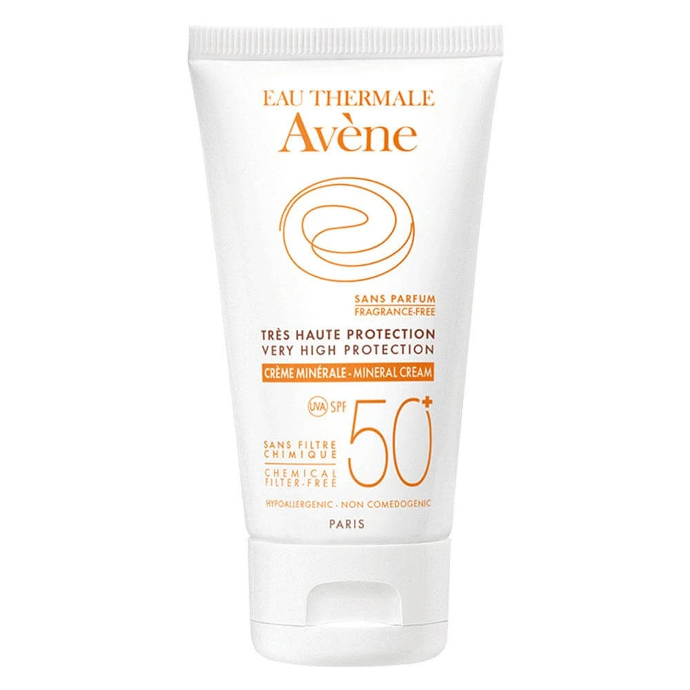 Avène Solari Mineral Creme SPF 50+ Sehr hoher Schutz Intolerante Haut 50ml
