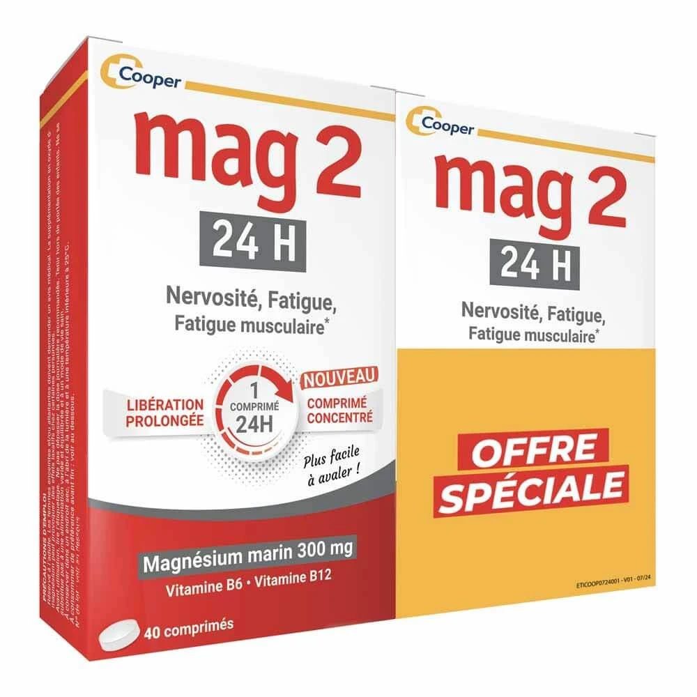 Mag 2 24h Magnesium Marine 2x40 Tabletten