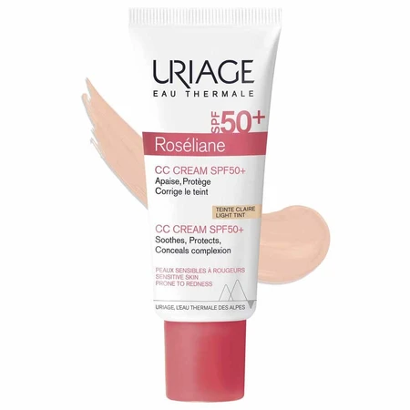 Uriage Roseliane CC Cream SPF50+ Empfindliche, zu Rötungen neigende Haut 40ml