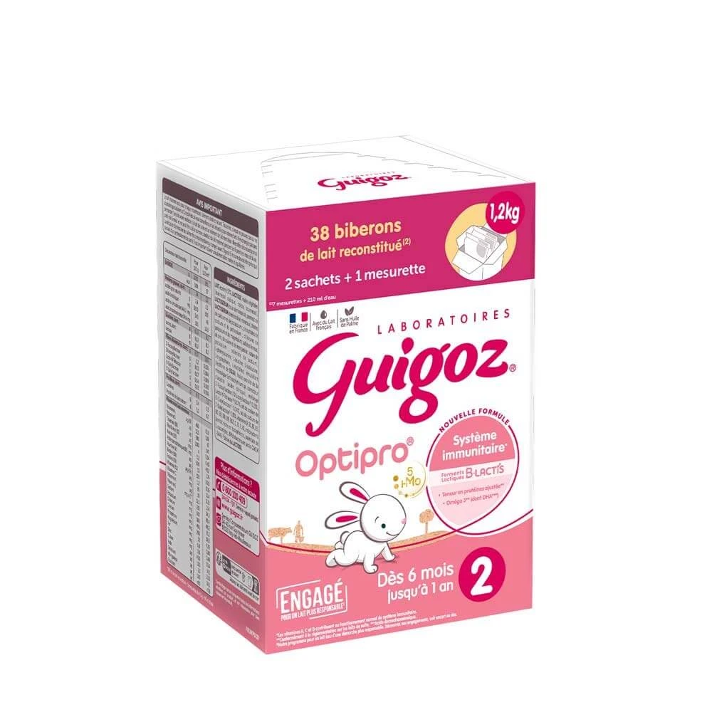 Guigoz Optipro Milchpulver 2 Ab 6 Monaten 1,2 kg