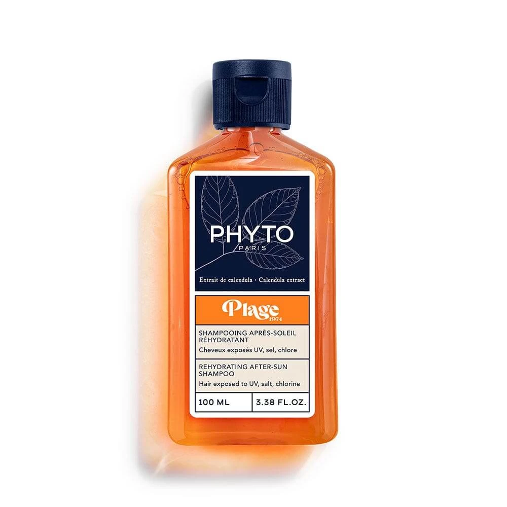 Phyto Beach Rehydrating After-Sun Shampoo für UV-belastetes Haar Salz und Chlor 100 ml