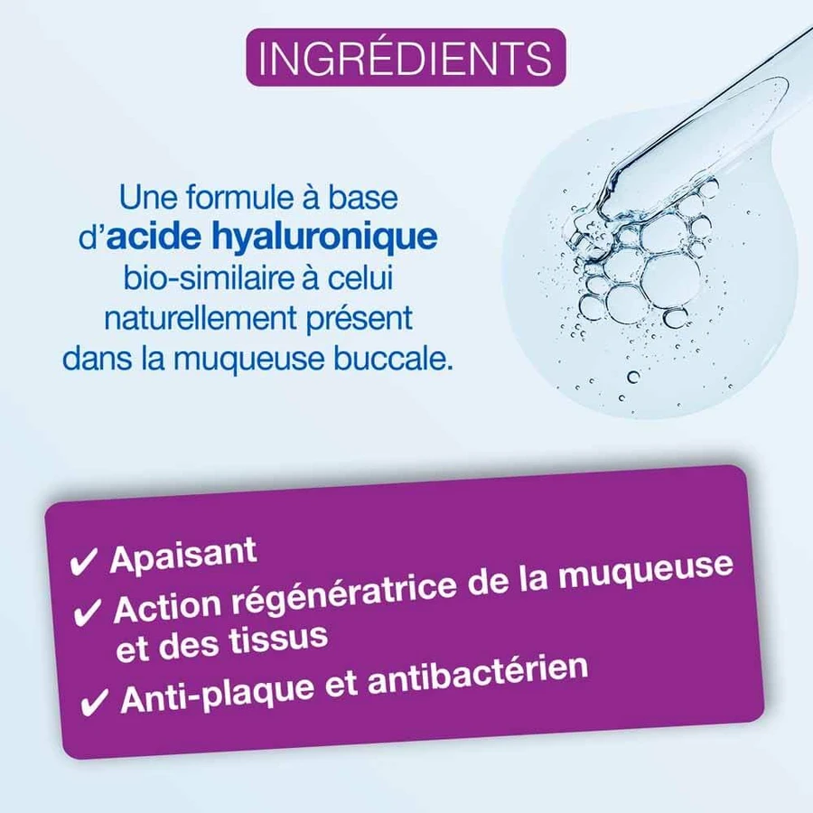 Hyalugel Forte Perio Gel bucal asanant Acide Hyaluronique 1.2% 8ml