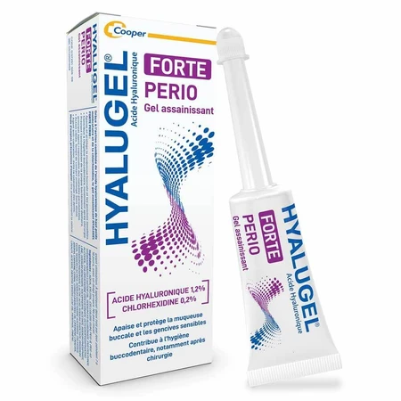Hyalugel Forte Perio Gel bucal asanant Acide Hyaluronique 1.2% 8ml