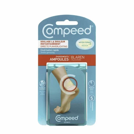Compeed Plasturi pentru bășici de mărime medie x5