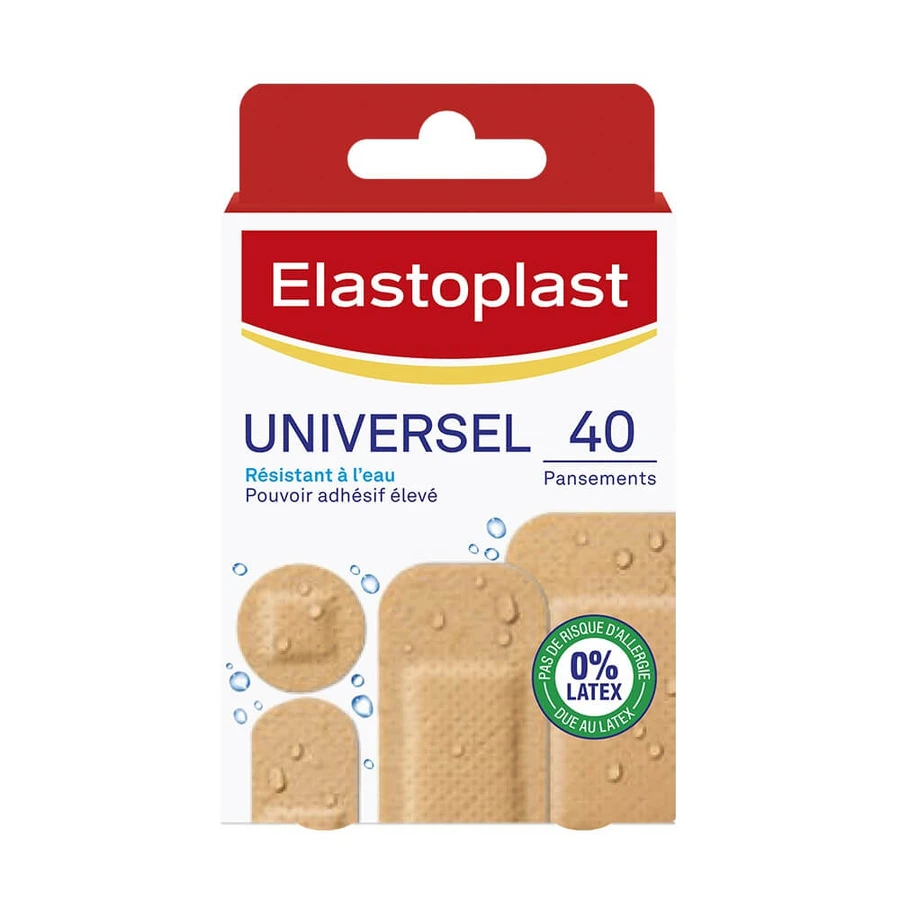 Pansamente Elastoplast 40 Pansamente Universel 4 dimensiuni x40